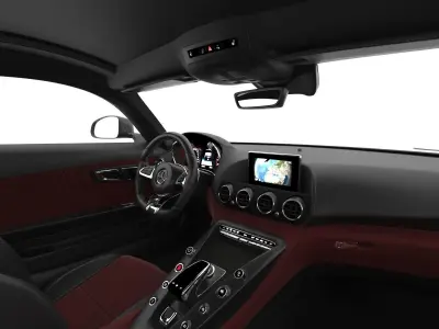 Mercedes-Benz AMG GT 2016 3D Model 3D model