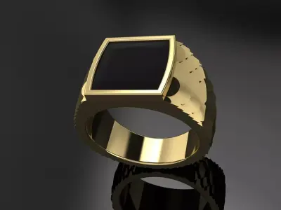 Ring Snake Texture Piton 3D print model