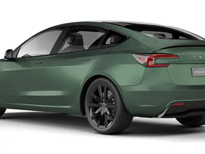 Tesla Model 3 Performance 2024 3D model