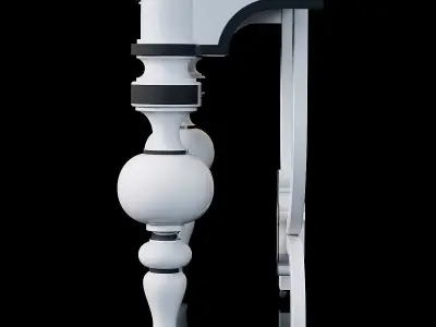 Cyan Design Lacroix Console Table 3D model