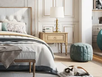  Bedroom interior 101 3D model