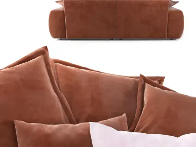 Wodge1 sofa 3D model