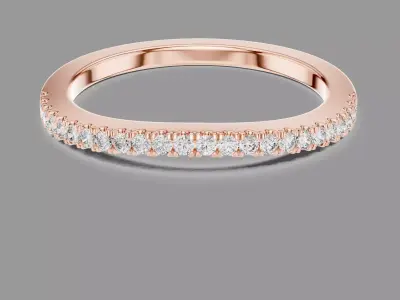 Eternity Band ring  3D print model