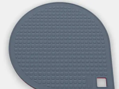 IKEA 365 GUNSTIG Pot stand magnetic Low-poly 3D model