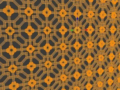 China Decorative Pattern  Collection 3D model