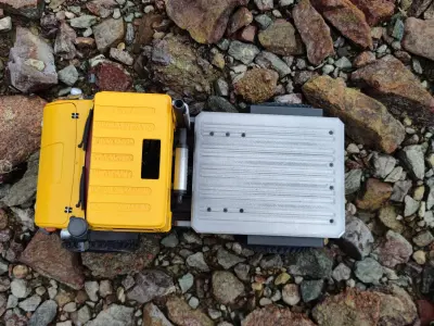 Crawler Bog 406 Flatbed 4x4 - 1-10 RC body attachment 3D print model