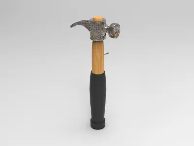Hammer Low-poly 3D model 49