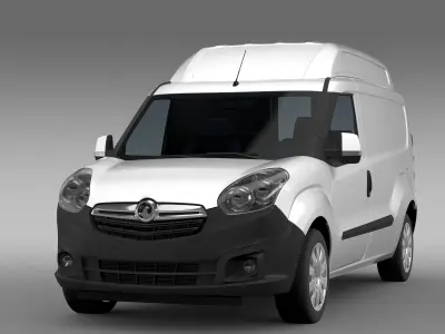 Vauxhall Combo H2L2 Cargo 2015 3D model