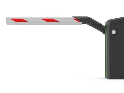 Parking Barrier Low-poly 3D model purchase
