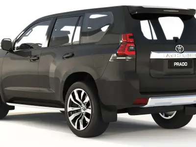 Toyota Land Cruiser Prado 2018 3D model