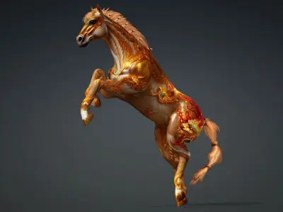 Horse-E1 3D model