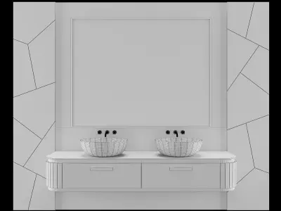 LUXURY - Wash Basin 07 3D model