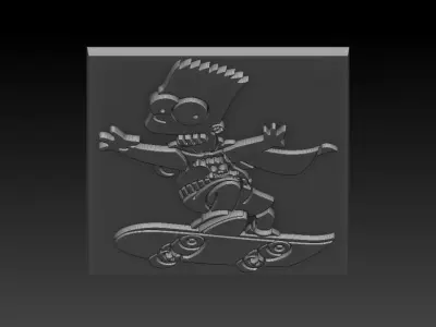 Bart Simpson  3D print model