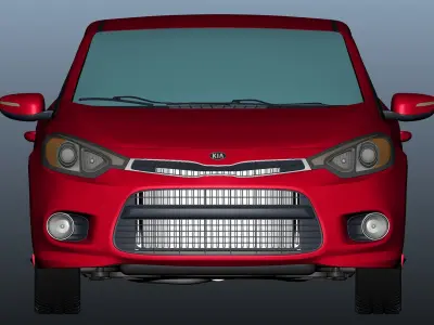 Kia Forte Koup Free 3D model