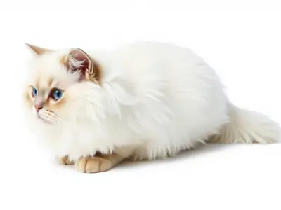 VelvetPaw Persian Cat model pack Low-poly 3D model