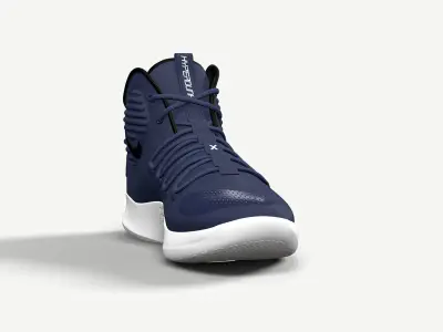 Basketball Shoes Nike Dark 3D model