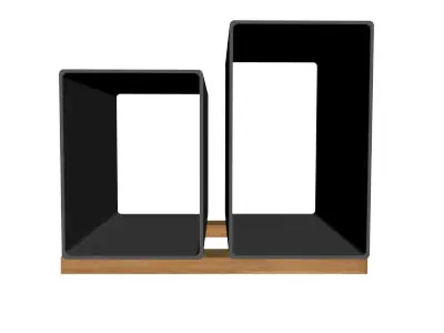 5 16in Wall x12in Rectangle Tube 3D model