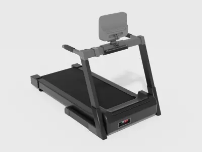 Treadmill Fitness 3D model