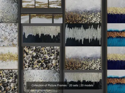 Collection of Picture Frames - 20 sets