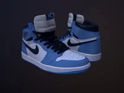 Air Jordan  Low-poly 3D model