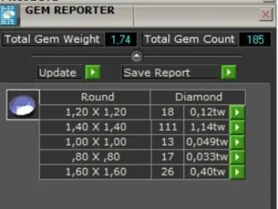 Custom Diamond Name Pendant DAVID 3D print model