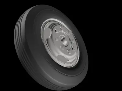 Euro-disc wheel 3D model