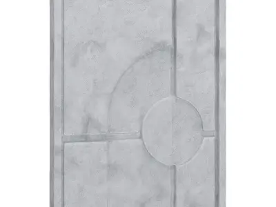 Abstract Wall Panel 2 3D model