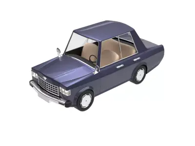 Car classic 3D model