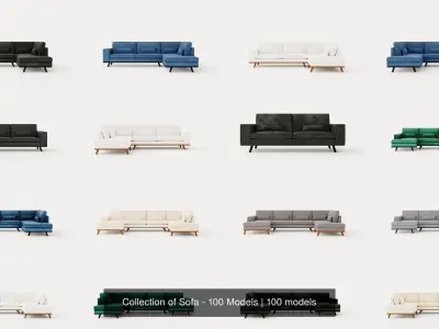 Collection of Sofa - 100 Models