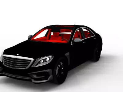 Mercedes-Benz S-Class W222  3D model