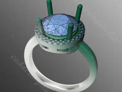 Ring iz74 3D print model