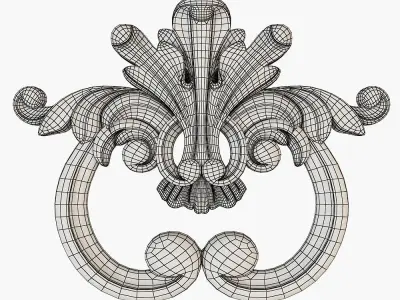 Decorative pad 3D model