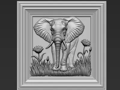 Elephant A11 3D print model