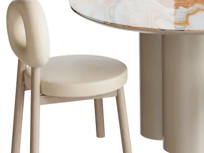 Dining table SOLFORD 2 3D model