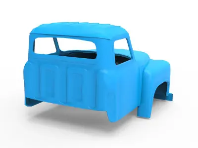 GAZ-53 jeep wrangler 3D print model