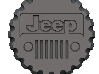 Car logo Fridge Magnets V1 3D print model