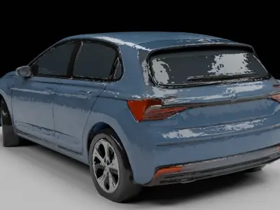 Volkswagen Golf Fictional 3D model