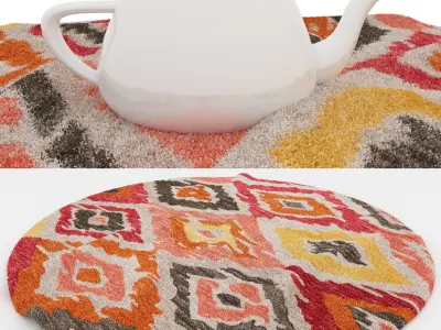 Rugs No 367 Low-poly 3D model
