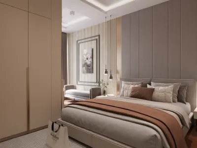 BEDROOM 3D model buy