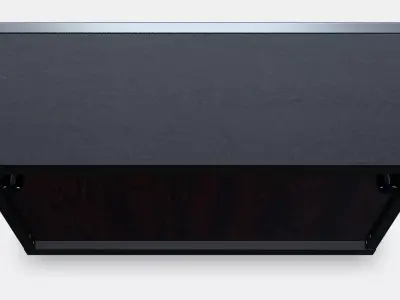 BESTA Shelf unit with glass door 3 3D model