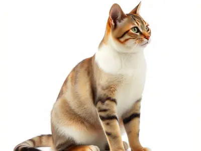 Realistic Cat D Model Pack Low-poly 3D model