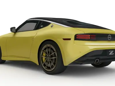 Nissan Z 2023 Low-poly 3D model