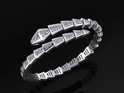 Bvlgari Bracelet  3D print model