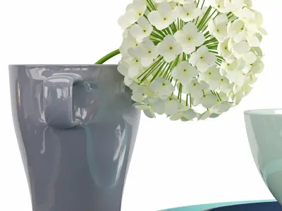 Serving Tableware 11 3D model