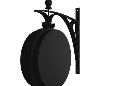 Wall Clock 3D model