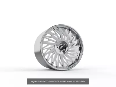 best seller forgiato wheels  3D Model Pack