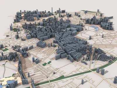 Liverpool City 3D model