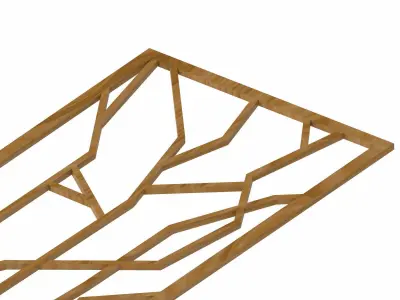 Decorative panel STL 3D model 38