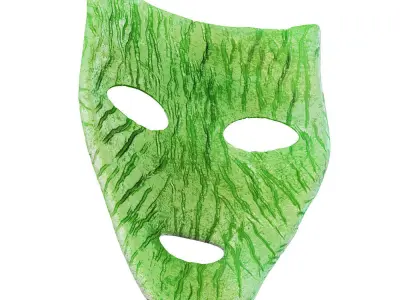 Mask from the movie The Mask 3D model