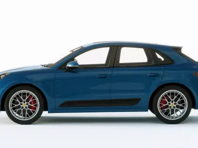 Porsche Macan GTS 2020 3D model